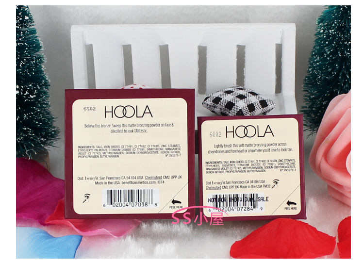 Hoa Kỳ Lợi ích Pui Ling Fei HOola Hula bột 4g8g phấn hồng sửa chữa năng lực bột nhiệt đới phong cách bột mật ong - Quyền lực phấn phủ rcma
