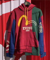 Huang Rong Evisu Fu Shen 1EAGNM9SW365XX mens autumn and winter letter big M sweater real real shot