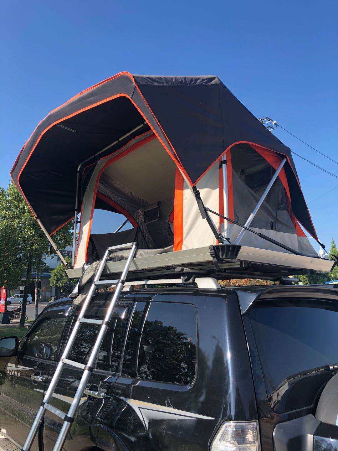 Ancient automatic soft-roof roof tent outdoor self-driving tour free of construction speed to open ultra-light and ultra-thin new Xinjiang Tibet