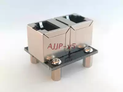 rj45 Network interface adapter board Straight-through adapter module board Network surveillance camera bridge Network cable connector Boutique