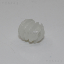 Embedded nut hardware accessories Furniture plastic three-in-one connectors Wardrobe and cabinet embedded parts Rubber expansion accessories