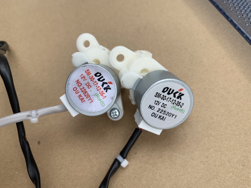 Brand New Dual Swing Fan Motor Compatible with Midea Air Conditioners M-Rui, M-Cool, Tp, Ya, M-Xing, M-Ke Dual Swing Fan Motor