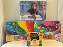 Painting childrens music Crayola crayon childrens water soluble painting painting kindergarten 140 color 152 color gift box set
