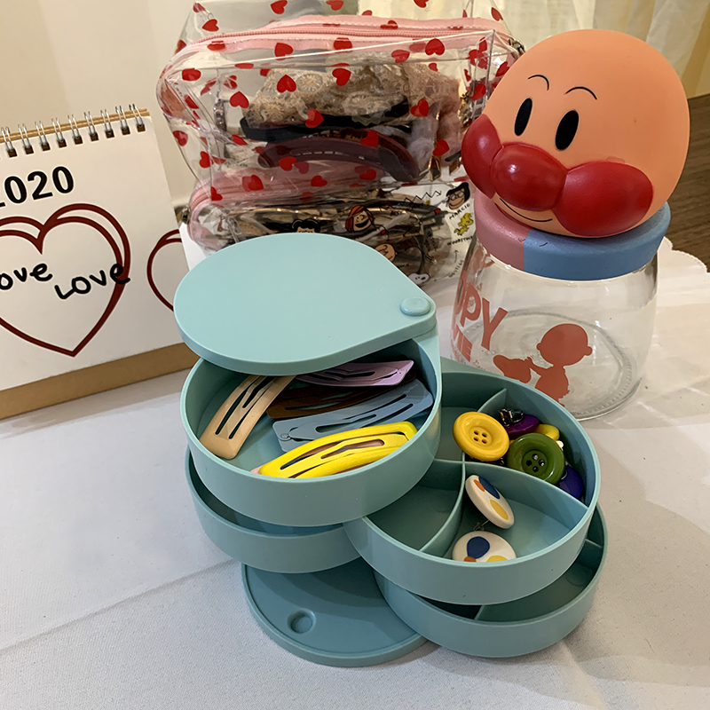 Xin help grocery store jewelry Hair ring hair clip Hair accessories storage box Necklace jewelry box Earrings jewelry storage box