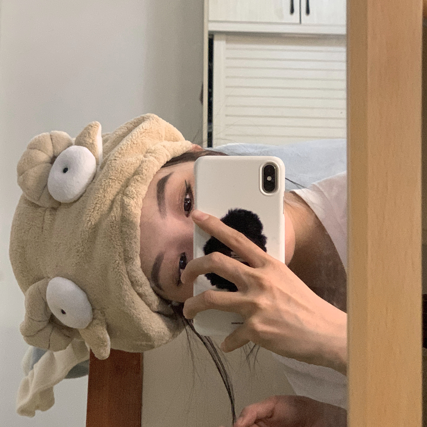 Carnation help groceries Cute Wash Head Dry Hair Hat Woman Water Suction Speed Dry Hair Towel Bag Turban Hair Hat Dry Hair Hat