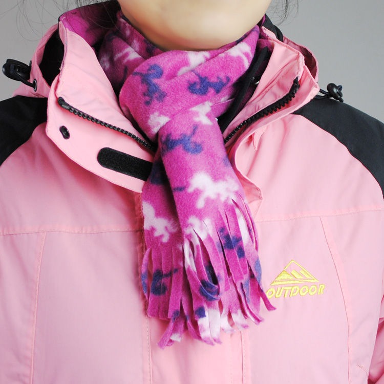 Autumn and winter outdoor casual with warm breathable fleece small bib 5 yuan 2 change