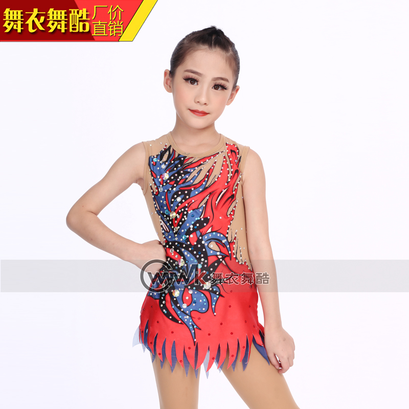 Dance clothes dance cool artistic gymnastics suit bodybuilding cheerleading exercise art test children's performance custom professional skills competitive clothing