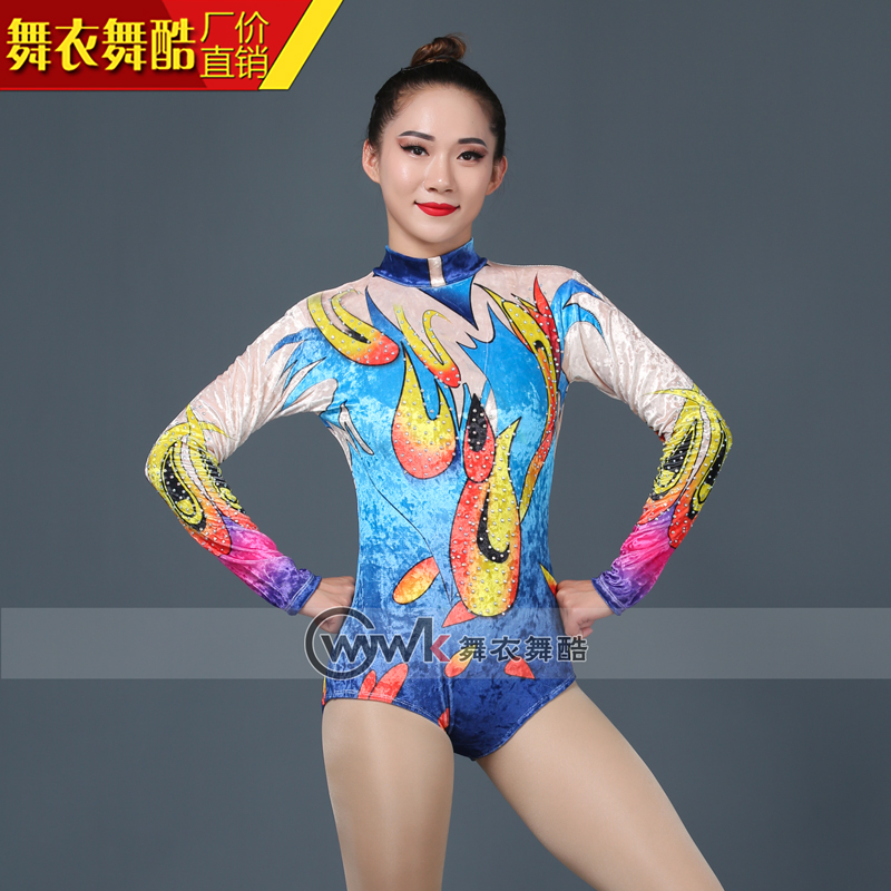 Dance clothes dance cool competitive fitness clothes rhythmic gymnastics men and women performance custom professional training art