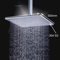 Household shower stainless steel top spray shower Hotel hotel shower shower shower shower shower shower head 300X300