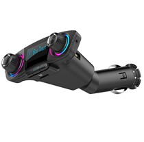 Car Bluetooth mp3 receiver cigarette lighter power mobile phone charger fm transmitter music player