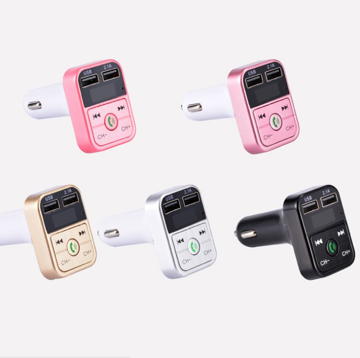 Xe mp3 máy nghe nhạc âm nhạc fm máy phát kép sạc USB gọi điện thoại rảnh tay với máy thu Bluetooth - Âm thanh xe hơi / Xe điện tử loa sub ô tô