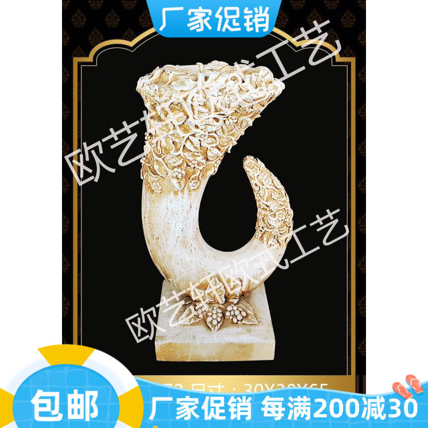 Wedding Celebration Road Eurostyle Retro Flower Pots Roman columns Photographic European-style Flower Pots Props Hotel Villa living room Decorations