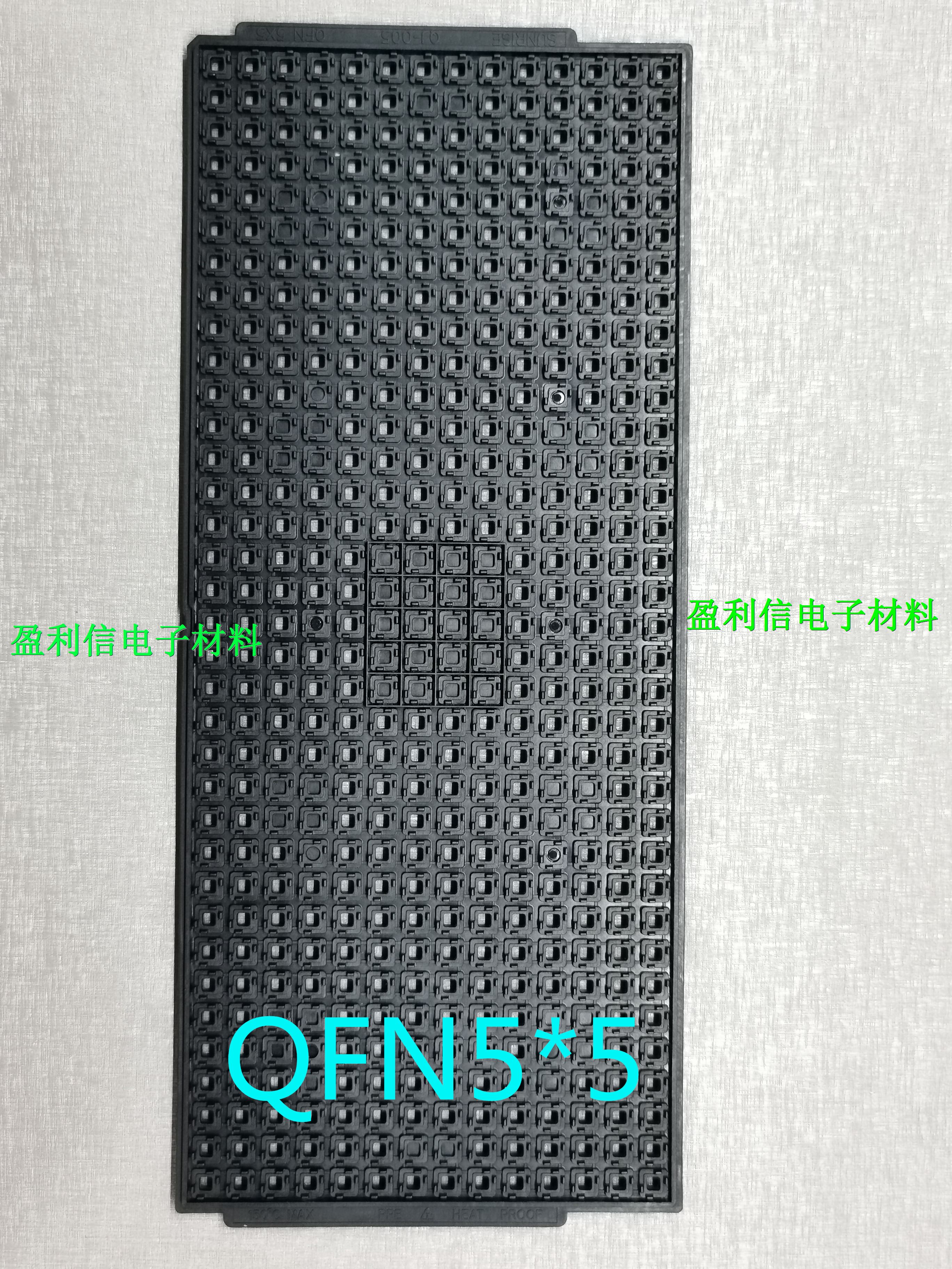 IC chip memory Electronic components IC tray tray plate QFN16 QFN5*5 490 cells