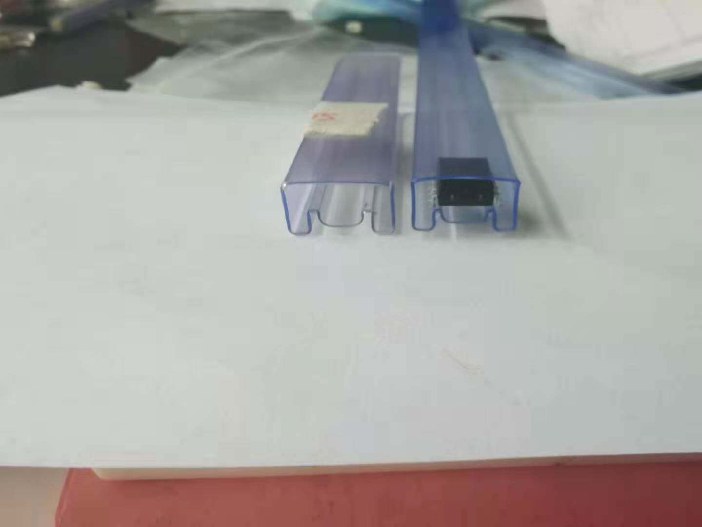 Chip transparent tube pvc plastic anti-static PVC tube SOP8A