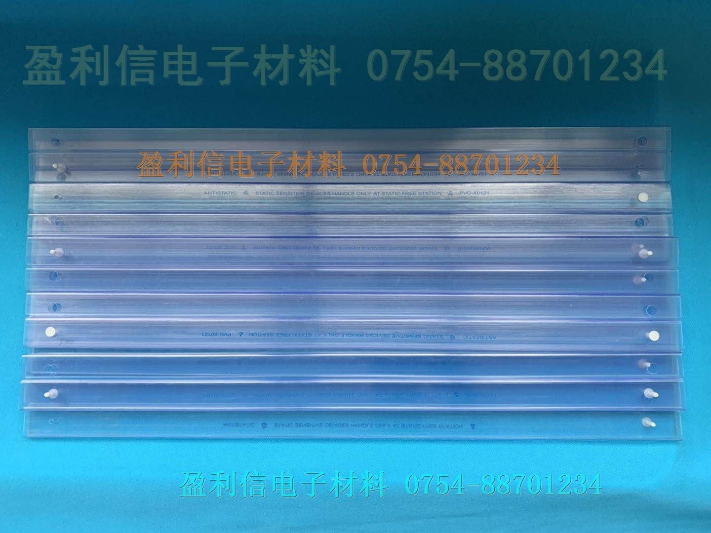 ic electronic components chip transparent tube pvc plastic antistatic TO247 TO3P Inflight manufacturer