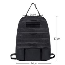 Car back storage bag MOLLE tactical storage bag car seat back storage bag hanging bag storage storage