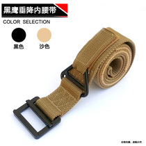 Outdoor casual mens Black Hawk downhill belt Nylon multi-function tactical rappelling American inner belt pants belt