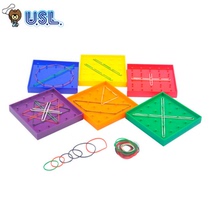 Taiwan USL tour 12 5CM special small nail board nail board geometry mathematics teaching aids teaching instrument