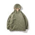 Áo len lông cừu mùa đông GB cashmere cho nam áo khoác cotton trùm đầu cộng với nhung cừu bông độn bông áo khoác nam 2018 mới áo măng tô nam Bông