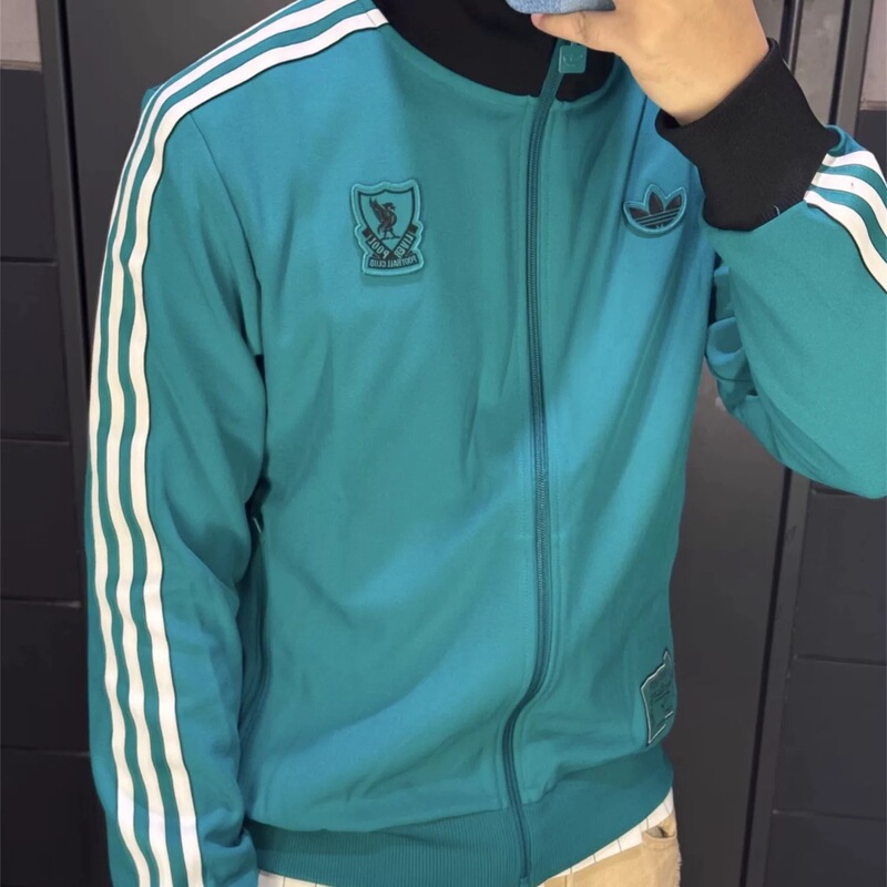 Adidas Trefoil Men's Liverpool Football Culture Casual Jacket Jw5464 Jz0144