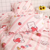 Love children cartoon cotton pillowcase 30x50 cotton 40x60 single piece a pair of 48x74cm small fresh