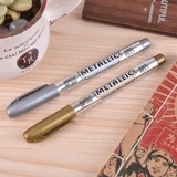 Baoke Paint Pen Metal Prens Invitations Card Card Card Card Название ручка золото цветовая пера и серебряная марка пера