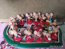 Olympic-themed Carrefour 2008 Q Energy Champion Rat a complete set of 12 no box some no longer have the tip of the nose.