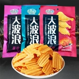 Qianweiyuan Big Wave Chips 38G*40 мешков 8090 детства детства Ностальгические офис