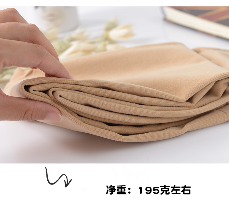 Áp lực nhẹ bếp mùa thu và mùa đông dày lên màu da tất vớ cộng với da nhung màu quần lửng vớ mùa đông da tự nhiên da nông tất lót lông