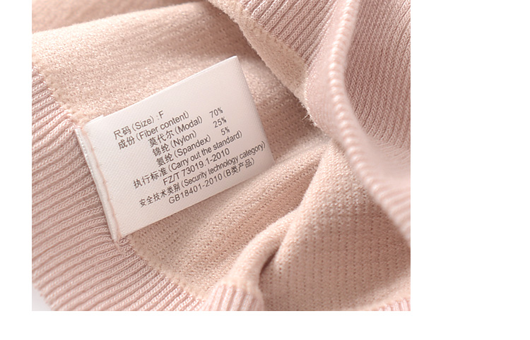 Thoải mái modal cotton một mảnh liền mạch ấm áp cổ tròn của phụ nữ áo giữ nhiệt nữ trung niên