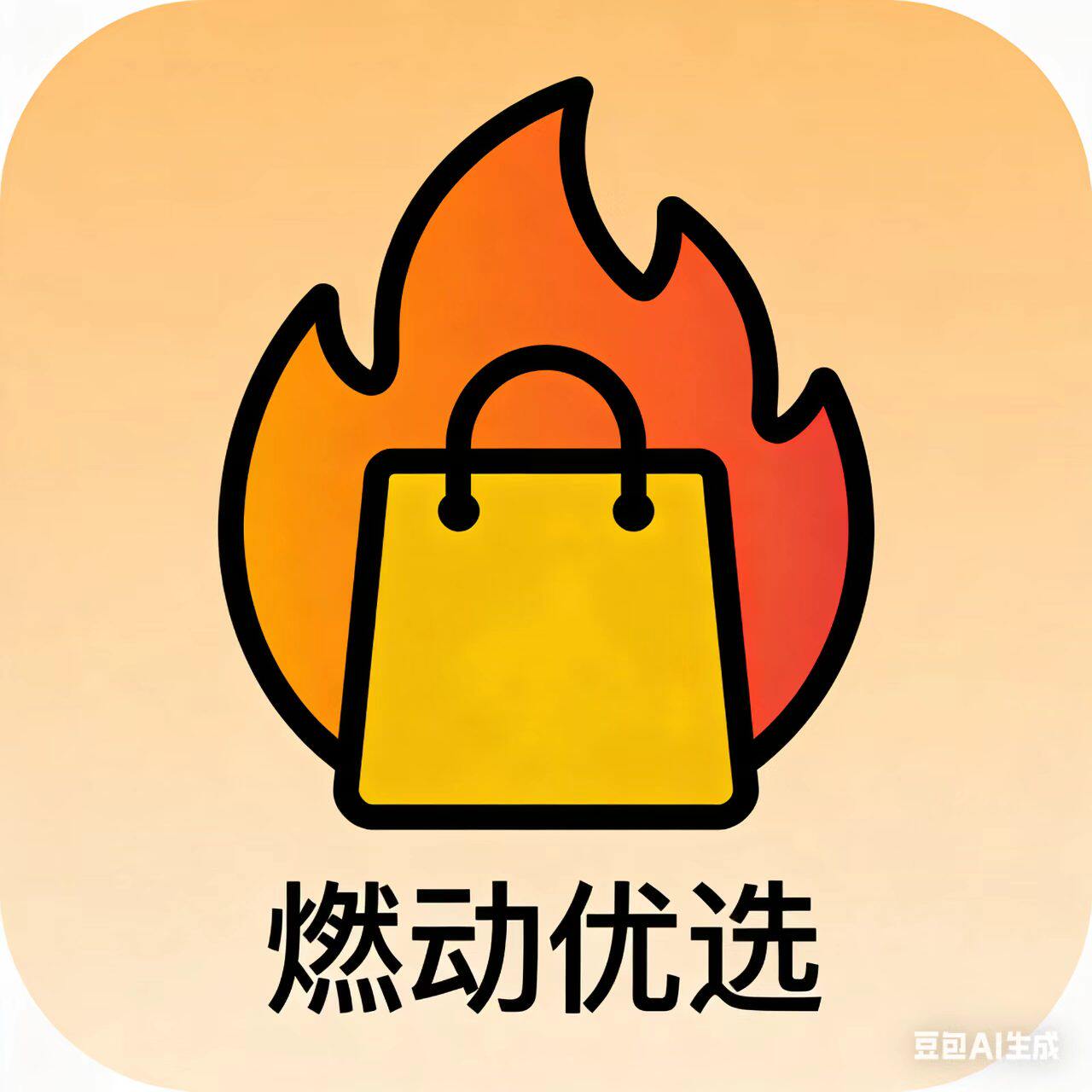燃动优选的LOGO