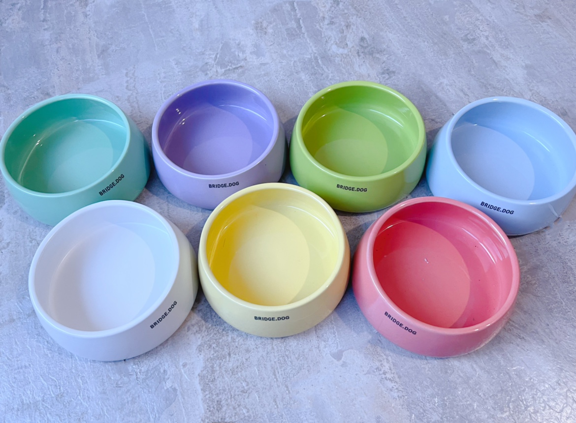 Korean BD Pet Ceramic Bowl Makarons in Windcat Bowl of Powl Bowl of Ceramic Bowl