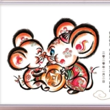吉祥童子 Детская шерстяная картина для младенца, сувенир, подарок на день рождения, делается под заказ, 2020