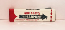 Spot * German imported WRIGLEYS Wrigley SPEARMINT CHEWING GUM * 5 tablets *