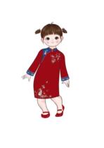 The future is bright womens cheongsam Zhihu original cheongsam one-year-old dress silk embroidery custom-made non-refundable