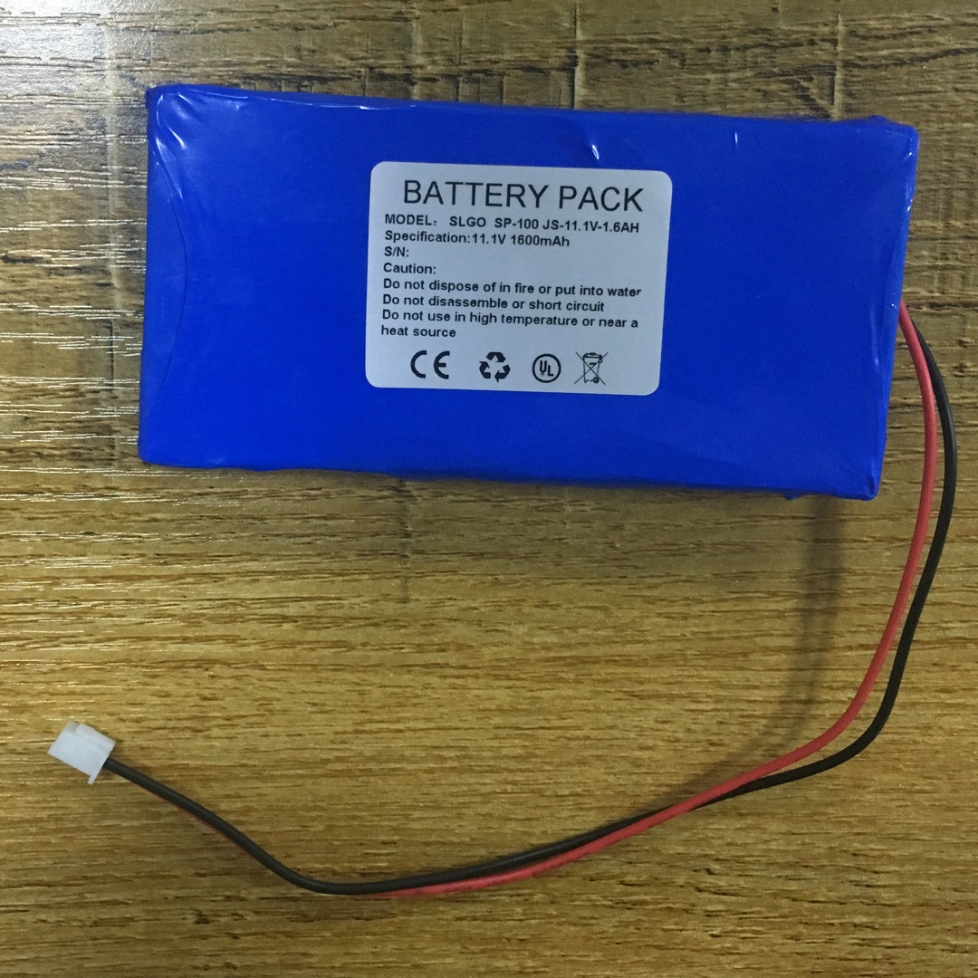 力恒电池 适用 SLGO 思路高 SP-100 JS-11.1V-1.6AH 电池