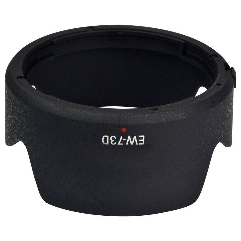 EW-73D 遮光罩适用佳能80D 7DII 7D2 18-135mm IS USM 镜头遮阳罩