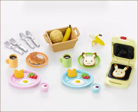 Японская эпоха лесная семья игрушек Sylvanian Families набор для завтрака