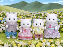 Японские игрушки Sylvanian Families Персидский кот Семейный костюм