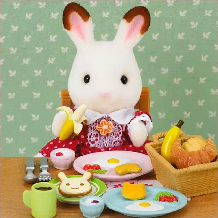 Японская эпоха лесная семья игрушек Sylvanian Families набор для завтрака