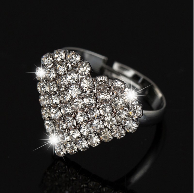 Bikini Competition Ring Accessories Loving and Loving Fingers 100 Aerobic Water Drill Delicate Woman Trend Party Performance