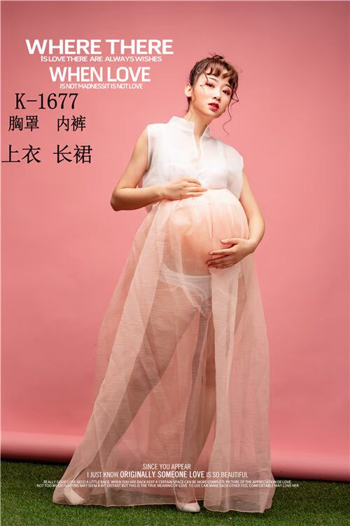 2019 phiên bản tiếng Hàn mới của chủ đề studio ảnh phụ nữ mang thai ảnh quần áo gạc xác ướp quần áo ảnh phụ nữ mang thai chụp ảnh quần áo váy bầu