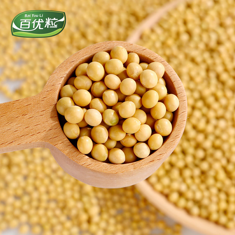 Northeast specialty farmers grow small-grain soybeans 500g bags of non-genetically modified sprouts Raw sprouts Natto special