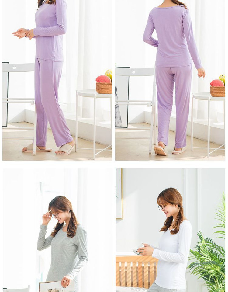 Quần pyjama quần nữ quần ngủ cotton quần nhà quần Modal hè mỏng phần giải trí buổi sáng quần quần nhà quần đũi nam