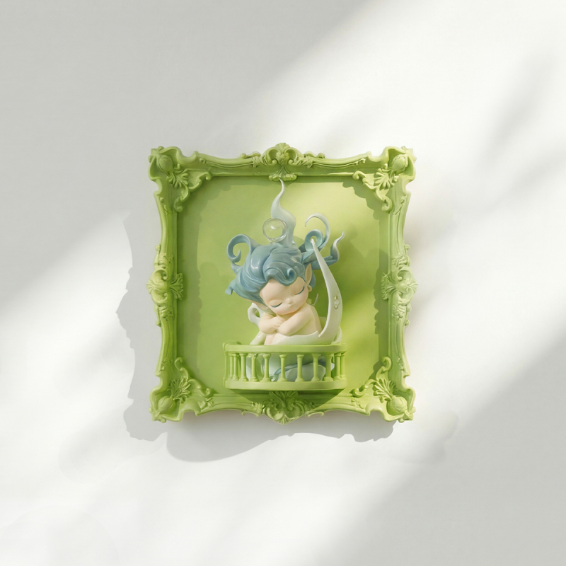 Blind Box Photo Frame Storage Display Decorative Photo Frame Base Magnetic Back Panel Picture Frame Rococo Creative Macaron Wall Decoration Blind Box Photo Frame Storage Display Decorative Photo Frame Base Magnetic Back Panel Picture Frame Rococo Creative Macaron Wall Decoration