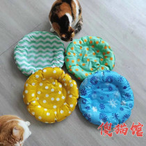 Silly cat house pet ice nest cat mat pet summer ice mat cartoon ice mat cat dog ice mat cat nest