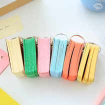 Carry word card blank ring buckle type loose leaf Japanese sticky book Small Book 4 high school English