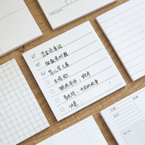 Dot table sticky book grid matters this small book can be torn error correction this blank plan this pocket type horizontal line book