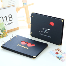 diy handmade 10 inch album Family couple album Photo paste baby growth commemorative album Album