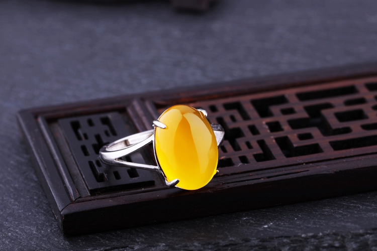 S925 sterling silver ring trống hỗ trợ thiết lập 10 * 14 7 * 9 8 * 10 11 * 13 9 * 12 12 * 15 nhẫn cưới vàng 18k